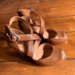 Born heels worn once